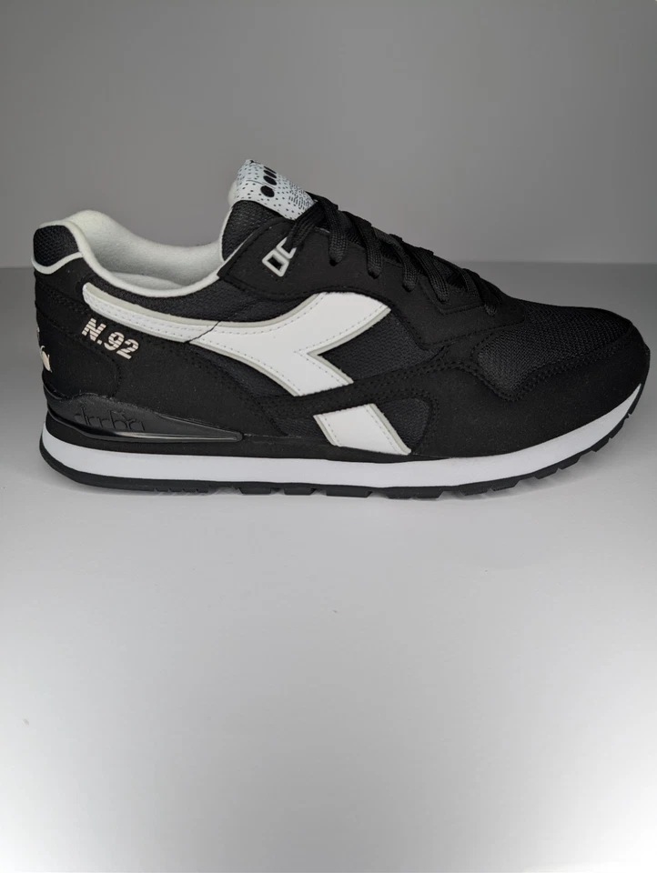 Diadora N.92 Uomo Sneakers DD Comfort 101.183076 Nero Blu Grigio