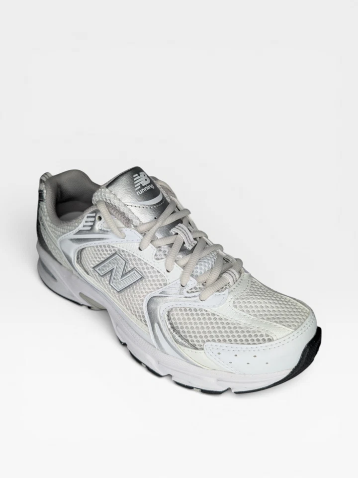 New Balance 530 MR530EMA Sneakers Uomo EU 40 Bianco Argento con Scatola